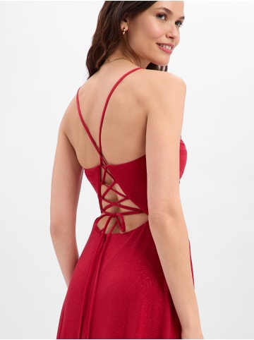 Marie Lund Abendkleid in rot - 0002