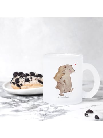 Mr. & Mrs. Panda Teetasse Papa Bär ohne Spruch in Transparent