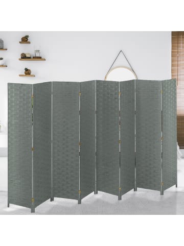 Paravent in Grau - (B)320 x (H)170cm