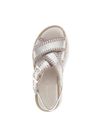 Gabor Plateau Sandaletten in Gold