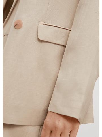 comma Indoor-Blazer langarm in Beige