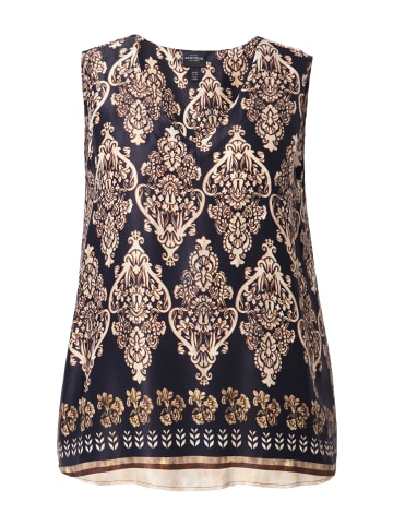 Ulla Popken Blusentop in schwarz