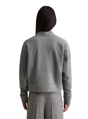 Marc O'Polo Sweat-Cardigan relaxed in warm granite melange