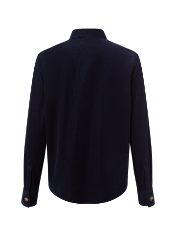 Marie Lund Cordbluse in marine - 0041