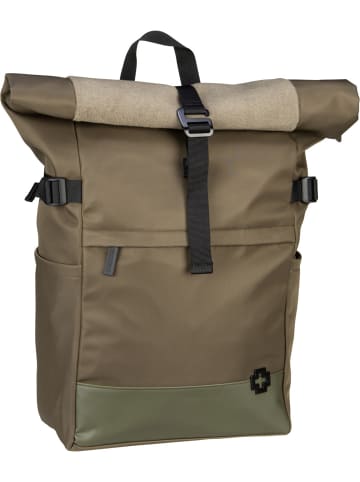 Strellson Rolltop Rucksack Canada Water Eddie Backpack LVF in Khaki