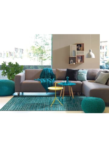 Teppich Boss Kurzflor Teppich Tom 5400 - Türkis