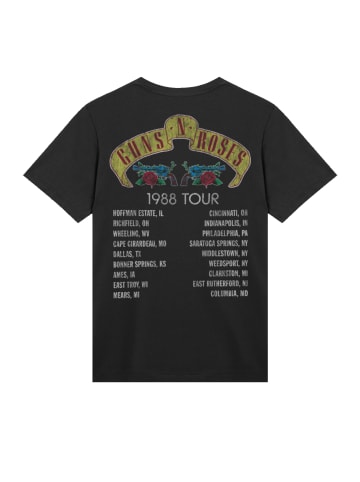 F4NT4STIC T-Shirt Guns N' Roses Skull Rock Band Merch in schwarz