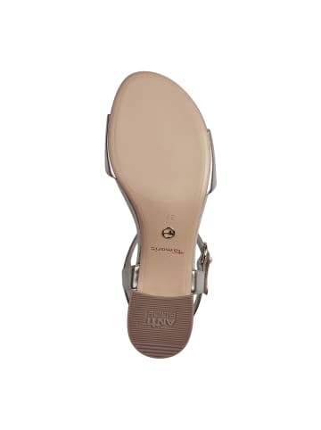 Tamaris Sandalen mit Absatz Gold