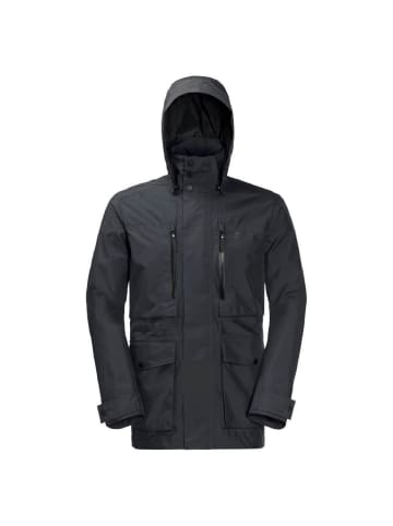 Jack Wolfskin Jacke BRIDGEPORT in Schwarz