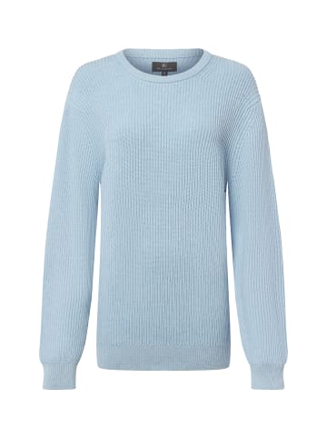 Nils Sundström Strickpullover in hellblau - 0001