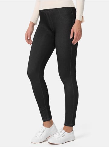Nur Die Treggings in Jeans-Optik in Schwarz