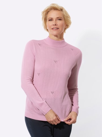 WITT WEIDEN Stehkragenpullover in rosé