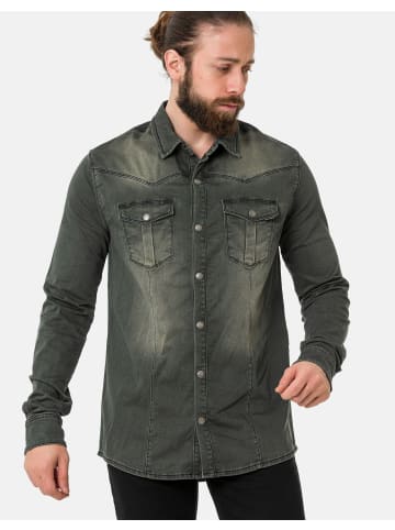 Cipo & Baxx Jeanshemd CH189 in KHAKI