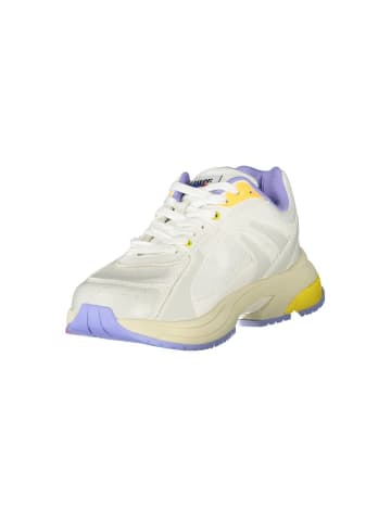 BLAUER USA Weiße Polyurethan-Sneaker