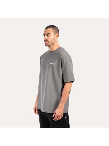 SMILODOX T-Shirt Tamio in Anthrazit