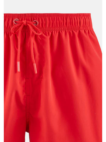 Bruno Banani Badeshorts Wave Line 2.0 in Rot