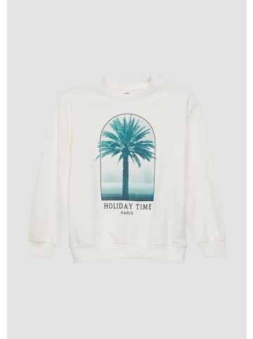 s.Oliver Sweatshirt in 0210_creme