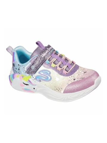 Skechers Sneakers Low S Lights UNICORN DREAMS in bunt