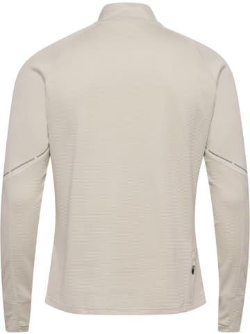 Newline Trainingsjacke "Nwlpower Half Zip Midlayer" in Beige