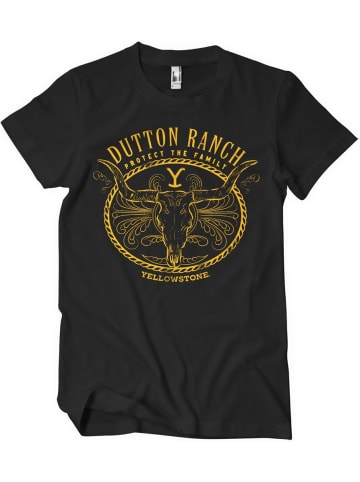 yellowstone T-Shirt in Schwarz