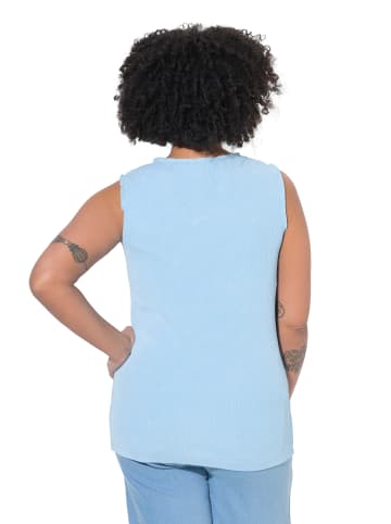 Angel of Style Strick-Top in himmelblau