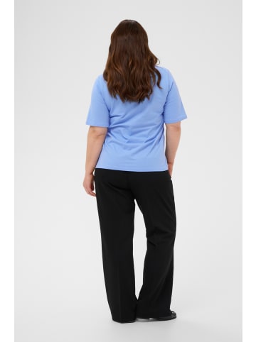 KAFFE curve T-Shirt kurzarm KCesma Regular fit in Vista Blue