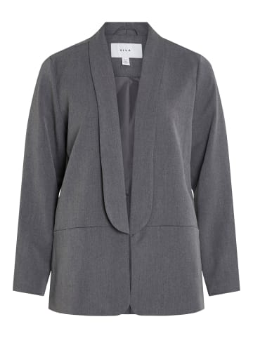 Vila Blazer in Medium Grey Melange