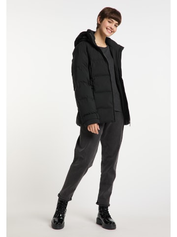 myMo Winterjacke in Schwarz