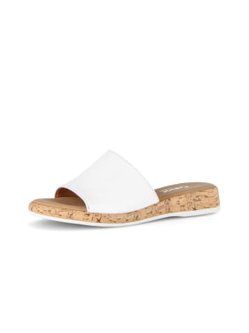 Gabor Pantoletten in weiß