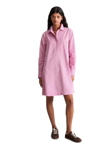 Marc O'Polo DENIM Ausgestelltes Streifenkleid in Light Pink