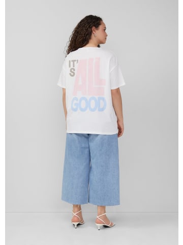 QS T-Shirt in 01D0_weiß