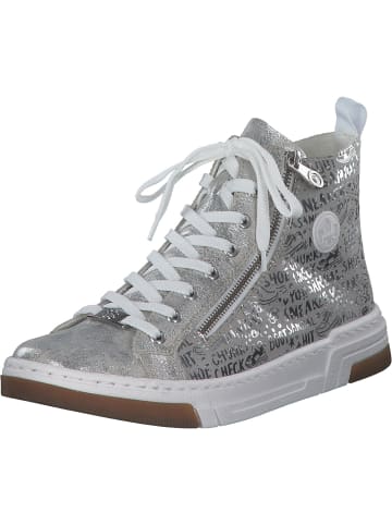 rieker Stiefeletten in fog-silver/frost-silver