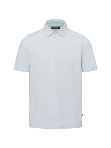 März Poloshirt mit Leinenanteil in mint
