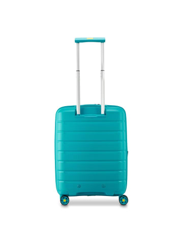 Roncato B-Flying Move 4 Rollen Kabinentrolley 55 cm mit Dehnfalte turchese