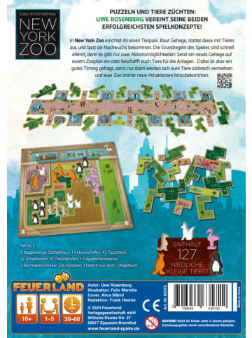 Feuerland Spiele New York Zoo (Spiel)