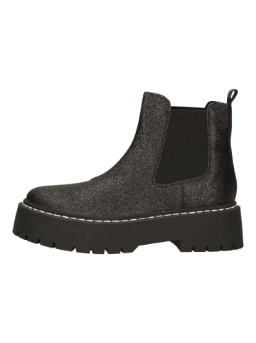 Steve Madden Stiefelette in Schwarz/Silber