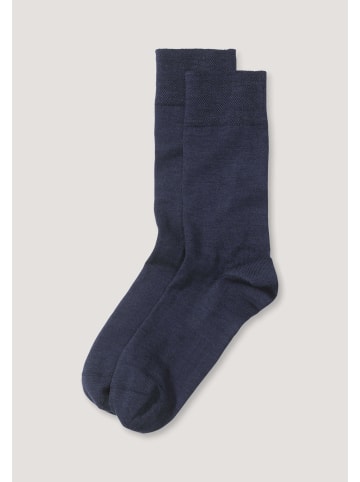 Hessnatur Merino-Socke in marine