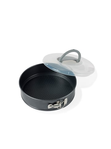 Funktion Backform mit Deckel m/Deckel in Grau