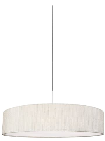 Licht-Erlebnisse Pendelleuchte Ø 50 x (T)110 cm in WeißWeiß