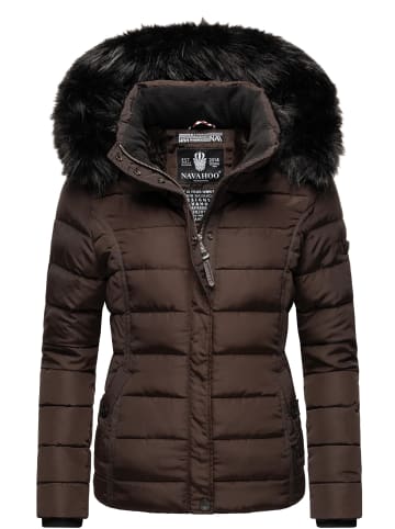 Navahoo Winterjacke Miamor in Chocolate