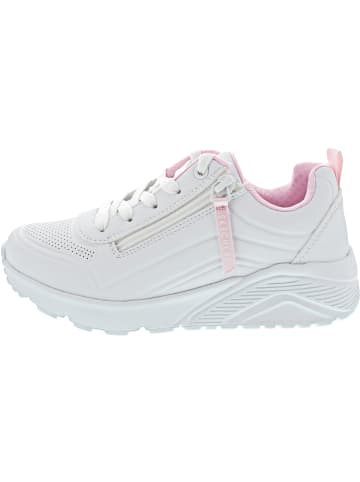 Skechers Uno Lite - Easy Zip Sneaker Weiß