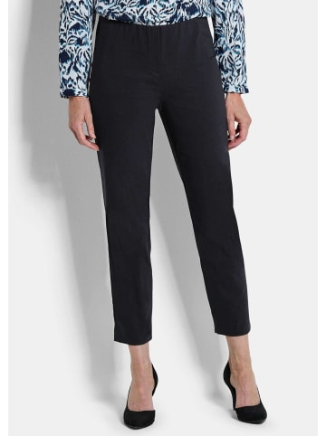 GOLDNER Bengalinhose Elegante 7/8-Hose mit Schlupfbund in schwarz