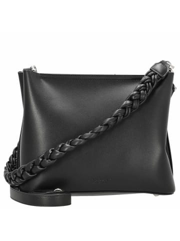 Seidenfelt Melbu Hobo - Schultertasche 26 cm (schwarz) in schwarz