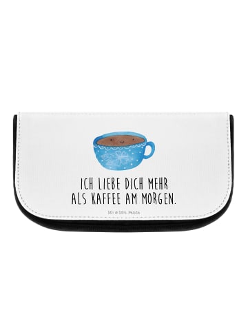 Mr. & Mrs. Panda kosmetiktäschchen Kaffee Tasse mit Spruch in Weiß
