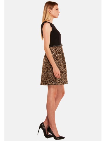 TOOCHE Kleid "Classy Leo" in Schwarz