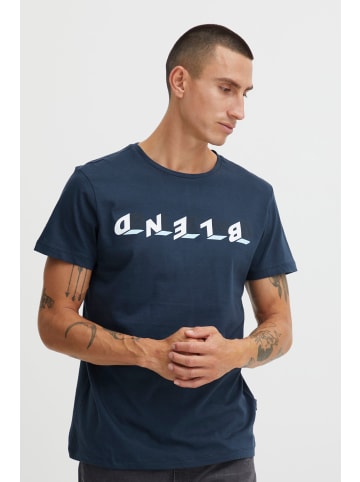 BLEND T-Shirt BHTee in Blau