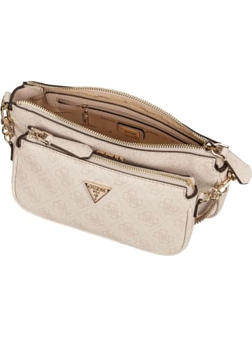Guess Umhängetasche Noelle II Double Pouch CB Logo in White Logo