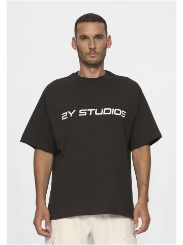 2Y Studios T-Shirts in washed black