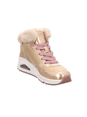 Skechers Schnürschuhe UNO - COZY ON AIR in rosegold