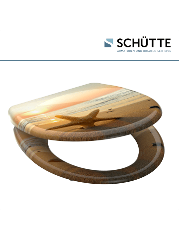 Franz Joseph Schütte Duroplast WC-Sitz SEA STAR, mit Absenkautomatik und Schnellverschluss